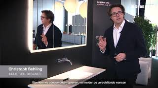 Christoph Behling over het design van de Geberit ONE wastafel [upl. by Naloj584]