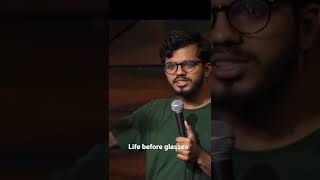 Life before glasses  Stand up Comedy  Joel Dsouza youtubeshorts [upl. by Seroka]