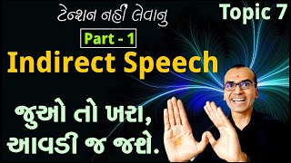 Direct Indirect Speech Part 1  Reported Speech  English  Harsh Barasiya [upl. by Estell6]