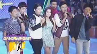 Gimme 5 sings Hatid Sundo on GGV [upl. by Nyrhtak669]