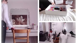 Room inspiration n°1  Organiser sa coiffeuse [upl. by Meadows]