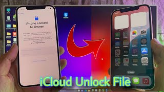 Permanent Unlock iCloud Activation Lock iOS18 On iPhone12  iCloud Unlock File [upl. by Idnahc]