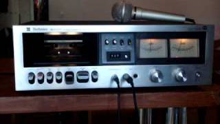 Technics RS630USD Vintage Cassette Deck demo [upl. by Ennaxxor]