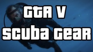 GTA 5  SCUBA GEAR amp SUBMARINE How To Get amp Location GTA V [upl. by Nnylav]