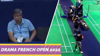 Moment Herry IP Ngantuk Sampe Ngepel Lantai Dapet Kartu Kuning Di French Open 2022 😱😱😱 [upl. by Jilleen660]