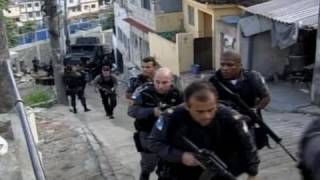 Battle for Rio Police take Over Major Complex of Slums [upl. by Kiyoshi825]