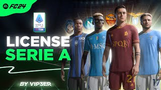 Licensed Serie A Teams For FC 24  Napoli  Roma  Atalanta Lazio  TU182 [upl. by Antonella]