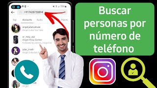 CÓMO ENCONTRAR A ALGUIEN EN INSTAGRAM CON NÚMERO DE TELÉFONO 2023 [upl. by Gaultiero]