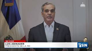 Discurso Oficial Presidente Luis Abinader retira proyecto de Reforma Fiscal [upl. by Popelka]