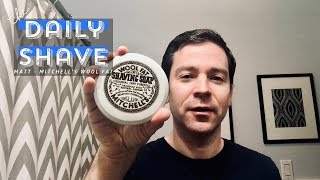 Mitchells Wool Fat  The Daily Shave [upl. by Artaed867]