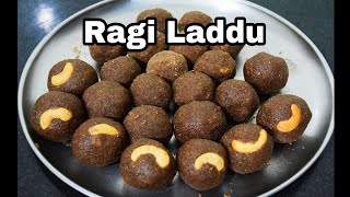 சத்தான ராகி லட்டு Ragi Ladoo Recipe in TamilKezhvaragu Laddu [upl. by Ynnavoeg120]