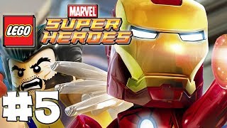 LEGO Marvel Superheroes  Part 5  Venomous Boss HD Gameplay Walkthrough [upl. by Sirovaj380]