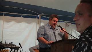 James Keaton II leading Victory in Jesus at Camp Meeting on the Greenbrier 2015 [upl. by Ijan]