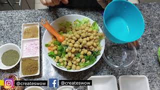 chickpea salad  chickpea salad recipes  chickpeas healthy salad  Salad Receipe  Veg Salad [upl. by Berenice450]