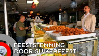 Kruisstraat in de feeststemming door Suikerfeest [upl. by Kucik]