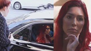 Farrah Abraham Swears And Insults ‘Teen Mom OG’ Producer And It’s All Caught On Camera [upl. by Howlan506]