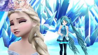 【Hatsune Miku amp Sweet Ann】 For The First Time in Forever Reprise【VOCALOID Cover  MMD】 [upl. by Ttesil880]