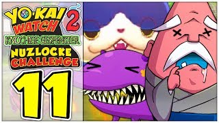 YOKAI WATCH 2 KNOCHIGE GESPENSTER NUZLOCKE Part 11 ERSTE TODE bei MEGANYAN [upl. by Nnaihs]