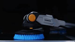 MAXXPACK Brushless Twin Brush Scrubber 18V [upl. by Yssis]