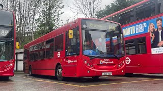 FRV Stagecoach London Route P4  Brixton Station  Lewisham Station  36342  LX09ADO [upl. by Akihsar]