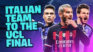 Which Serie A team will make the CHAMPIONS LEAGUE FINAL  246 [upl. by Jobi]