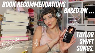 Book recs based on Taylor Swift songs🎧💖 [upl. by Aylmar]