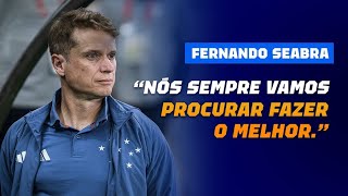 🦊🎙️ ENTREVISTA  FERNANDO SEABRA  Cruzeiro 0 x 0 AtléticoMG [upl. by Ear]