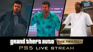 GTA The Trilogy  The Definitive Edition PS5 Gameplay Livestream [upl. by Ladnar]