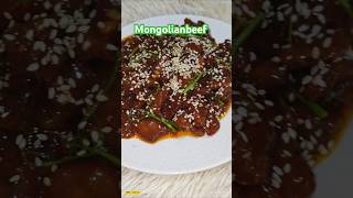 Mongolian beef mongolianbeef shortsvedio [upl. by Airednaxela]