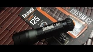 Bushnell TRKR T125L flashlight review [upl. by Leibrag]