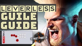 SF6 Guile Combo Guide For Hitbox And Leverless Controllers with handcam [upl. by Akeenat]