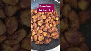 Boneless chicken fry [upl. by Sheffie]