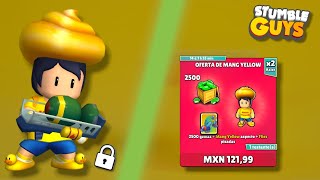 COMPRÉ 🤑 LA SKIN DE MANG YELLOW 🦆 EN STUMBLE GUYS stumbleguys [upl. by Venice]