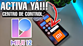 XIAOMI CÓMO ACTIVAR EL NUEVO CENTRO DE CONTROL EN MIUI 12  AndroidGo [upl. by Lerad]