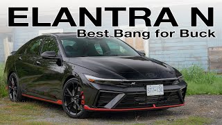 2024 Hyundai Elantra N  10k Less Than Civic TypeR [upl. by Ahsiem]