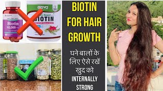 Natural Supplements for Hair Growth  All You Need to Know About BIOTIN amp Hair Growth Supplements [upl. by Oyam]