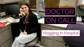 Doctor On Call Vlogging in Hospital medical resident vlog [upl. by Floris]