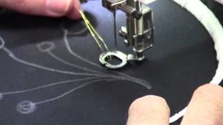 Free Motion Machine Embroidery  with Christopher Nejman [upl. by Fisuoy]