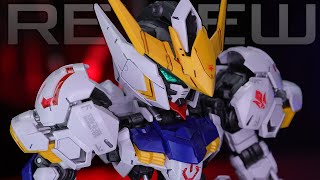 GUNDARIUM TIER AND BETTER THAN THE MASTER GRADE  MGSD Gundam Barbatos 4K Review gundam [upl. by Kloster]