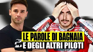 MORTE LUCA SALVADORI LE STRAZIANTI PAROLE DI BAGNAIA MARTIN E ALTRI PILOTI [upl. by Eissirc]