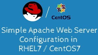 Step by Step procedure for configuring Simple Apache Web Server in RHEL7  CentOS7  Hindi [upl. by Gluck365]