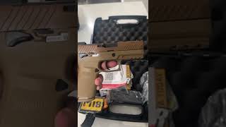 Sig Sauer P320 M18 unboxing [upl. by Lyons282]