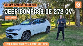 Avaliação JEEP COMPASS 2025 com motor Hurricane de 272 cv [upl. by Halivah]