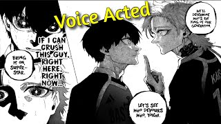 Restrictive Ego Voice Acting Blue Lock Chapter 267  Golden Ticket [upl. by Jenni512]