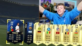 TOTY RONALDO  TOTY MESSI IN THE SAME PACK OPENING  FIFA 17 [upl. by Cuthbert]