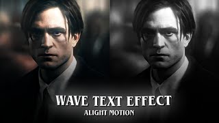 9 simple text effects on alight motion  preset [upl. by Berenice]