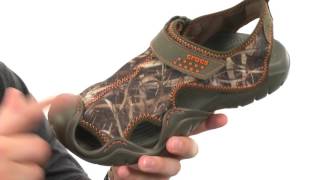 Crocs Swiftwater Realtree Max 5 Sandal SKU8557154 [upl. by Oloap]