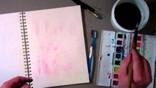 Watercolor Stippling [upl. by Nate]