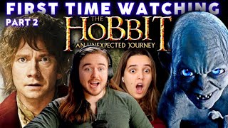 GOLLUMS BACK The Hobbit An Unexpected Journey Reaction Part 2 FIRST TIME WATCHING [upl. by Winne487]