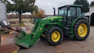 John Deere 6120E Saves The Day [upl. by Notnel]